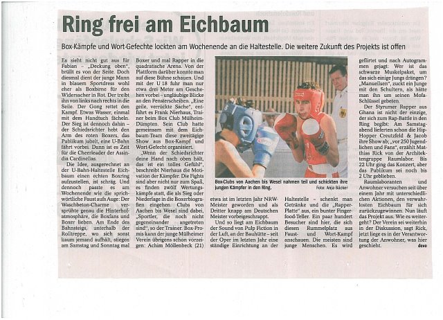 Ringfrei am Eichbaum