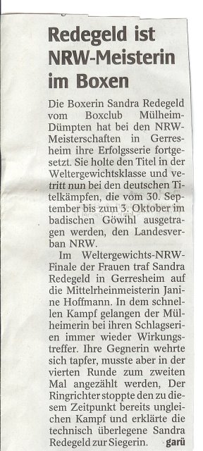 WAZ-NRZ vom 02.09.2009