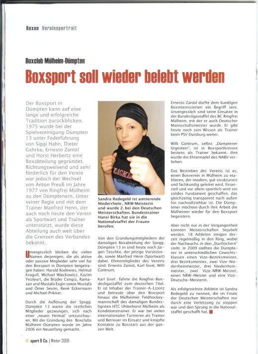 Wir im Sport Ausgabe 01/2010